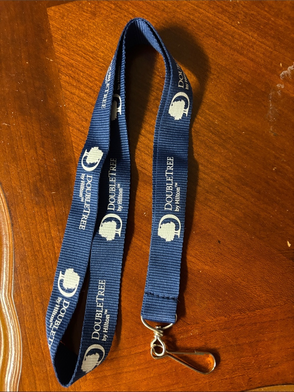 DoubleTree by Hilton Navy Blue Branded Lanyard Key & Card Holder